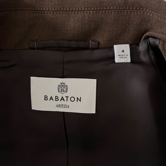 Babaton Standout Blazer in Heather chocolate brown - Picture 8 of 10